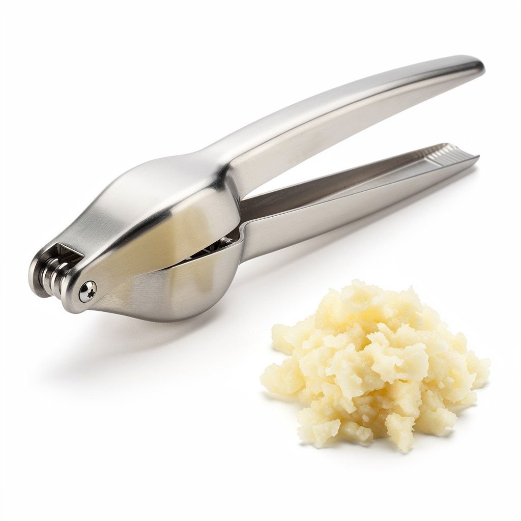Soft-Squeeze Garlic Press