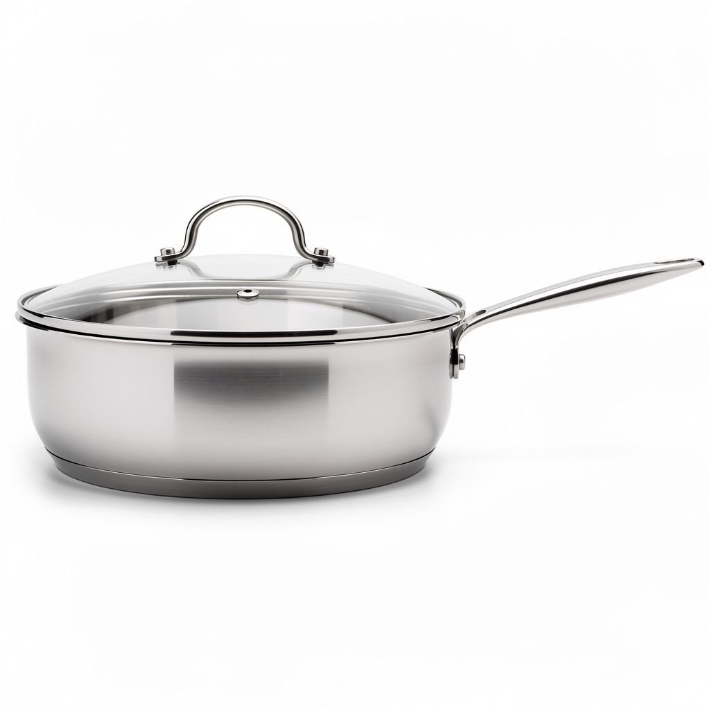 Tri-Ply Stainless Steel Saute Pan