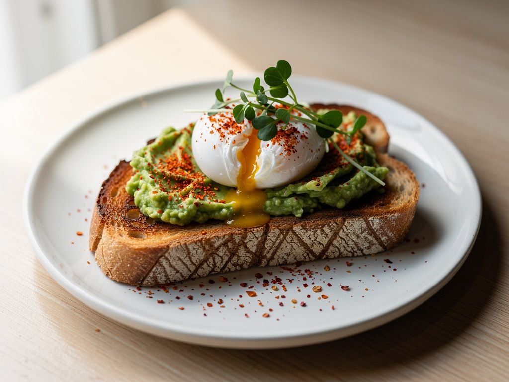 Avocado Toast with Poached Egg