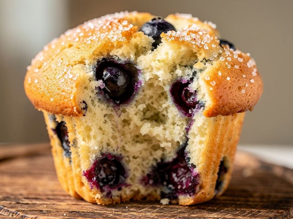 Bakery-Style Blueberry Muffins