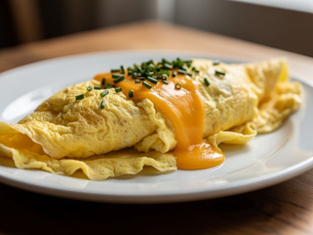 Creamy Cheesy Scrambled Eggs
