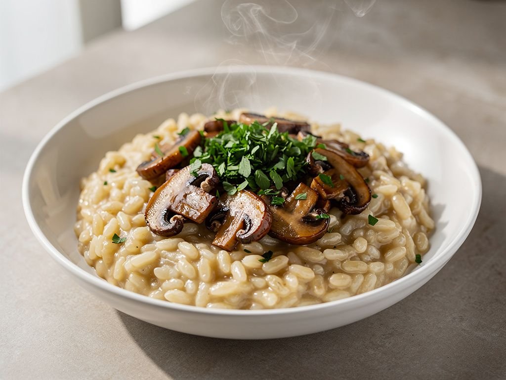 Creamy Mushroom Risotto