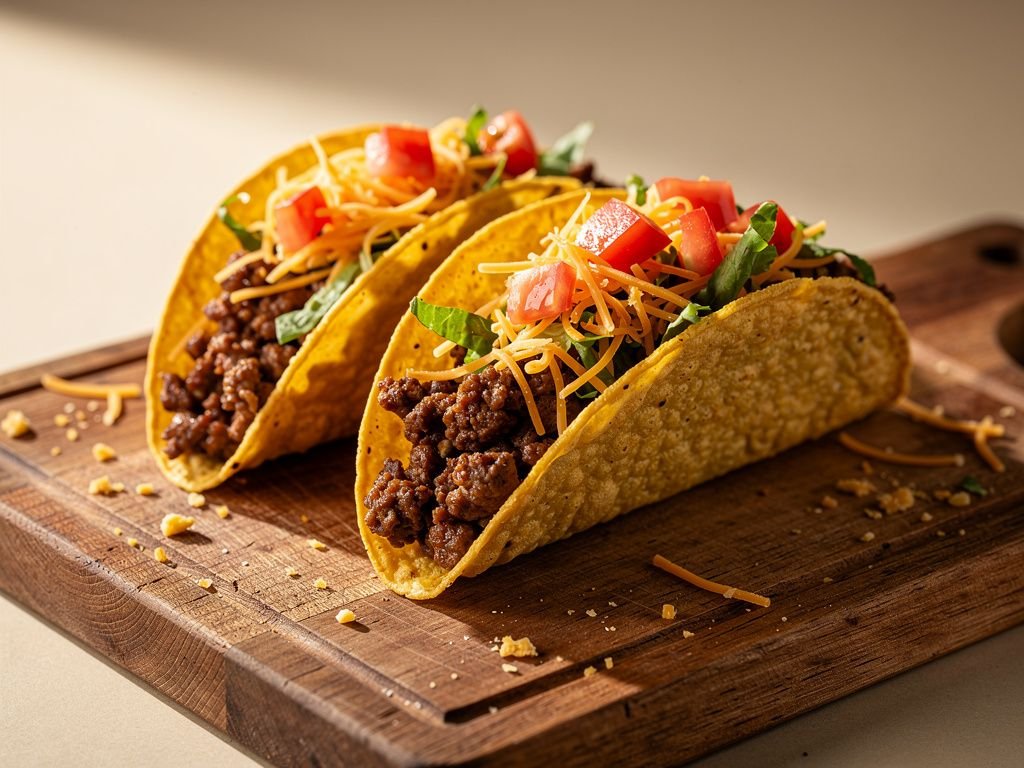 Crispy Ground Beef Tacos