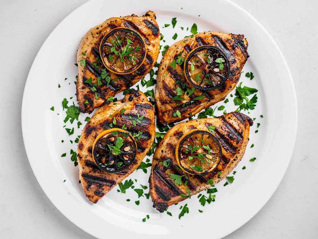 Grilled Lemon Herb Chicken