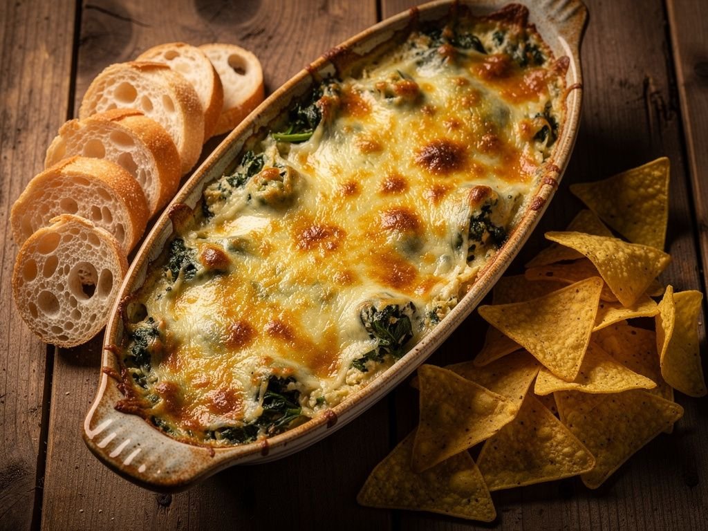 Hot Spinach Artichoke Dip