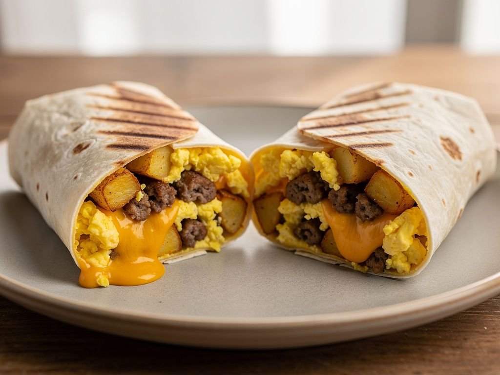 Loaded Breakfast Burrito
