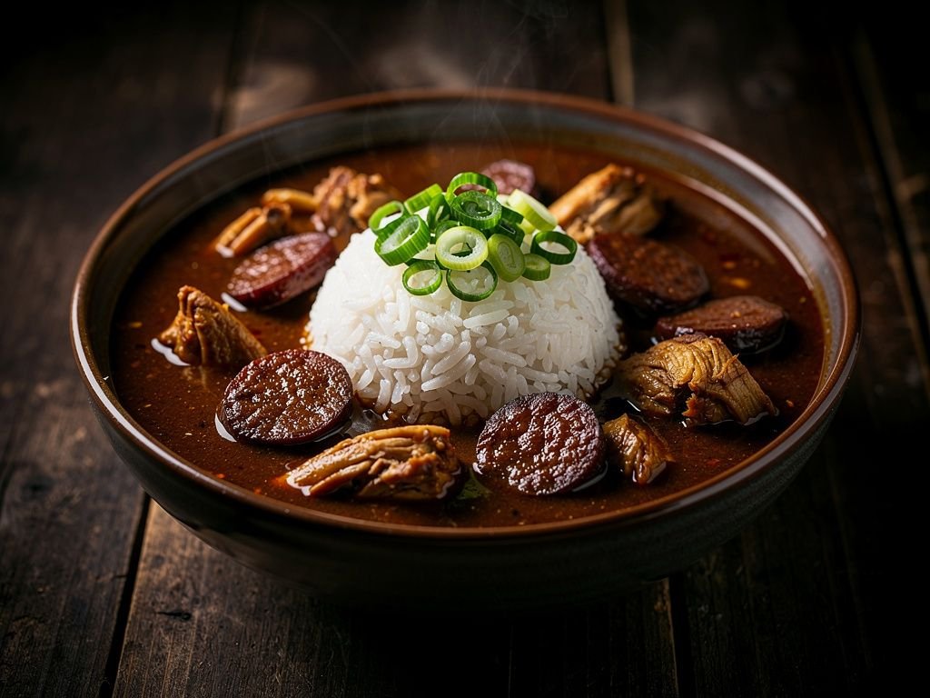 Louisiana Chicken and Andouille Gumbo