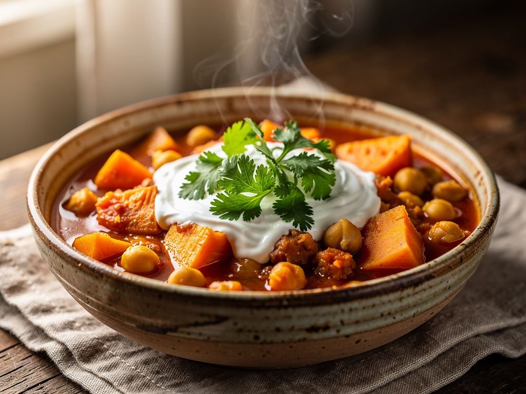 Moroccan Chickpea and Vegetable Stew