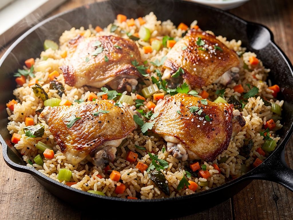One-Pot Chicken and Rice