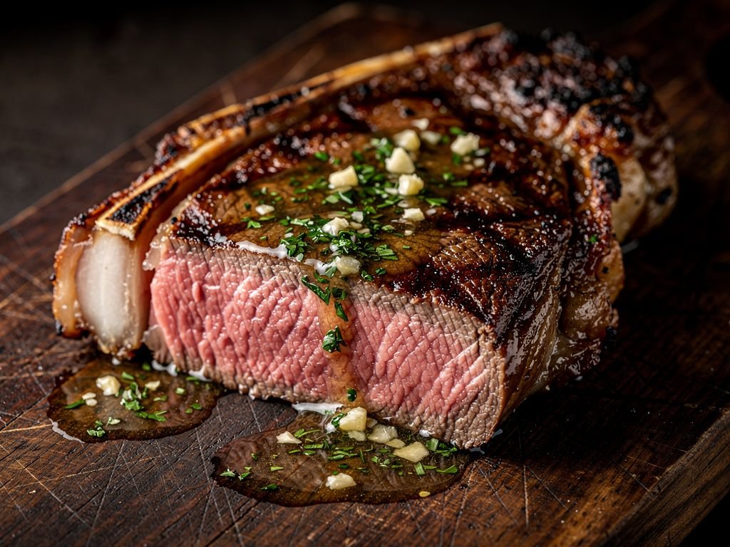 Classic Pan-Seared Ribeye Steak