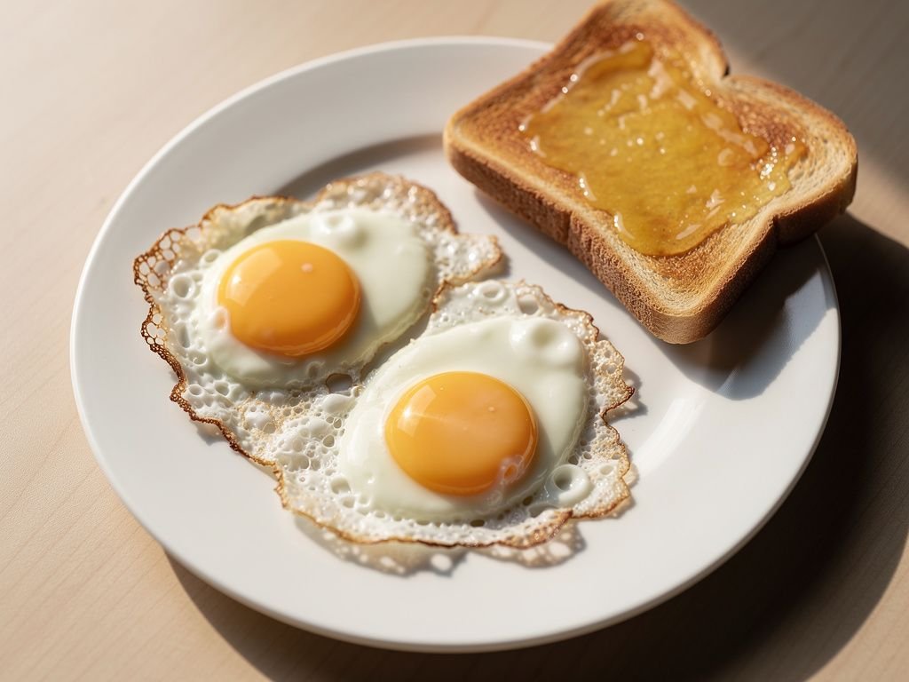 Perfect Sunny-Side-Up Fried Eggs