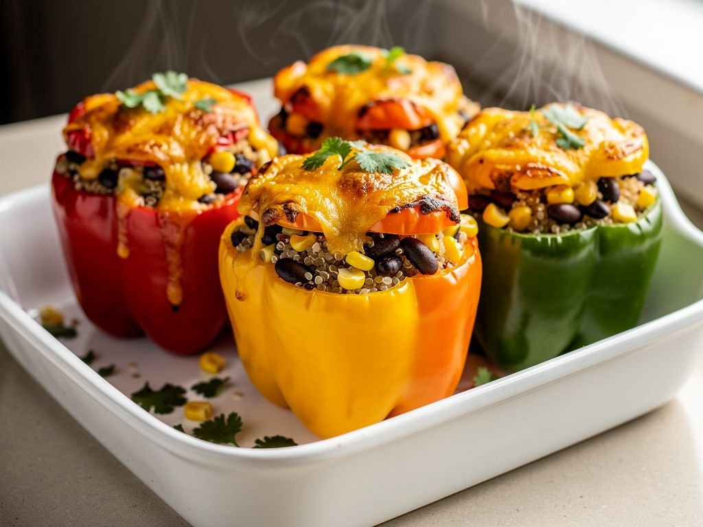 Quinoa Stuffed Bell Peppers