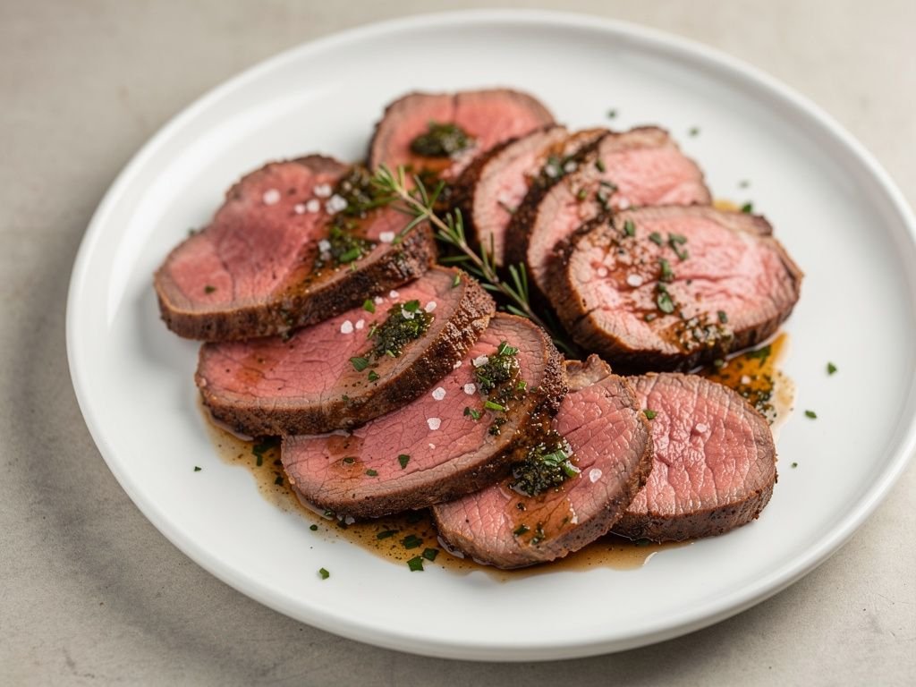Reverse-Seared Beef Tenderloin