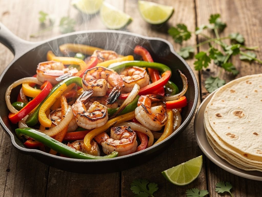Shrimp Fajitas