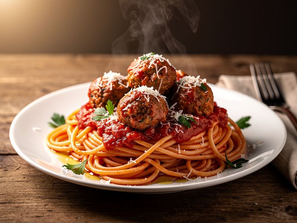 Spaghetti and Meatballs