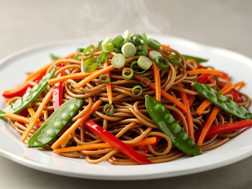 Vegetable Lo Mein Stir-Fry